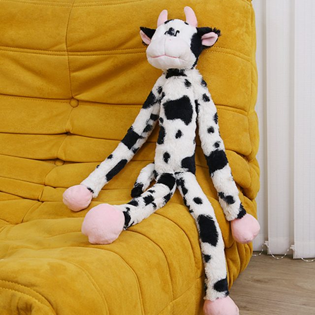 Long-Legged Floppy Cow Plushie