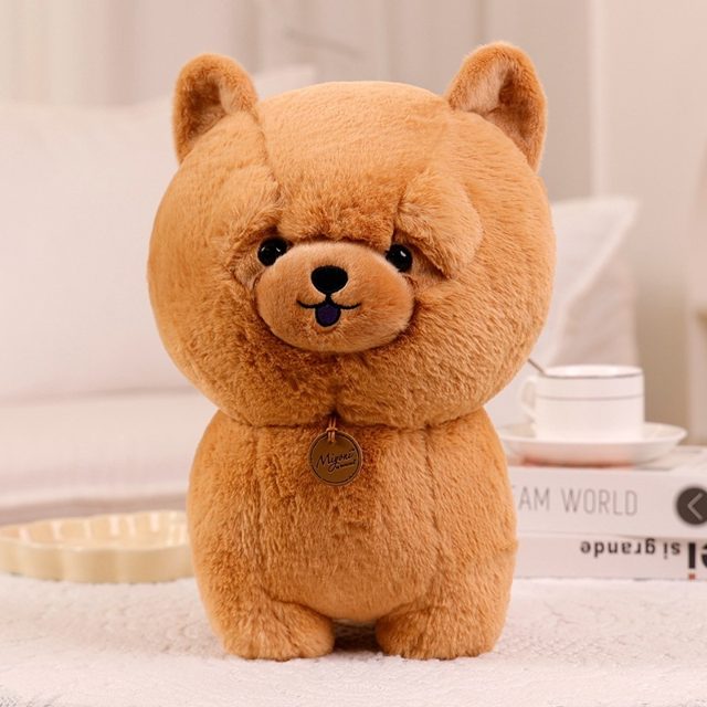 Caramel Chow Chow Pup Plushie โ photo 3
