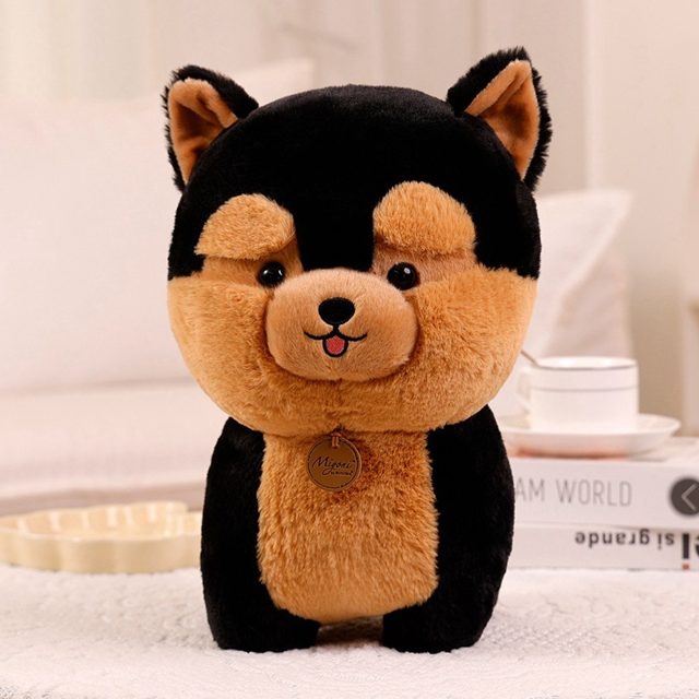 Black & Tan Shiba Pup Plushie