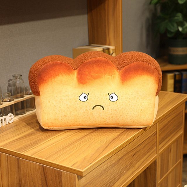 Grumpy Toast Loaf Plush