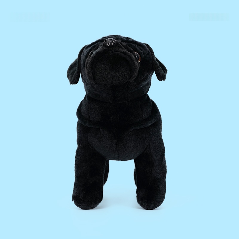 Lil' Black Pug Puppy Plush โ photo 3