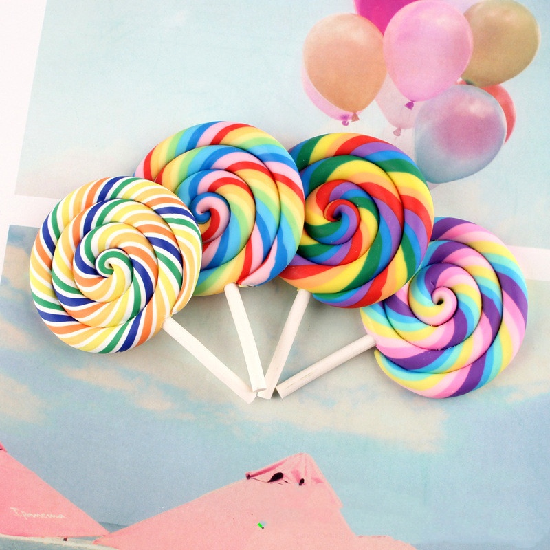Polymer Clay Candy Accessories Lollipop Toy — photo 3