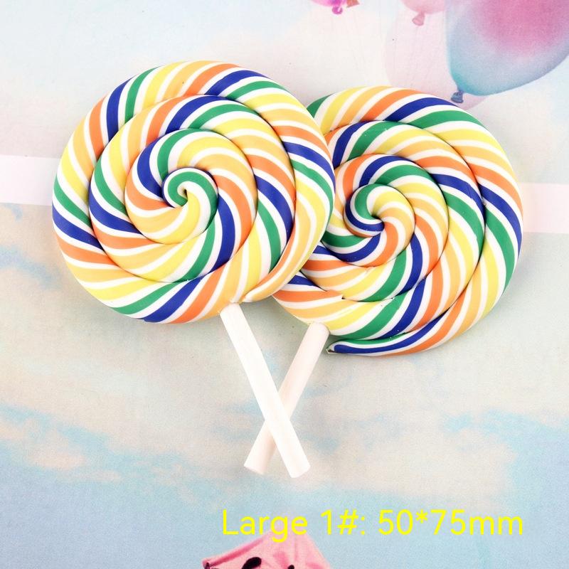 Polymer Clay Candy Accessories Lollipop Toy — photo 2