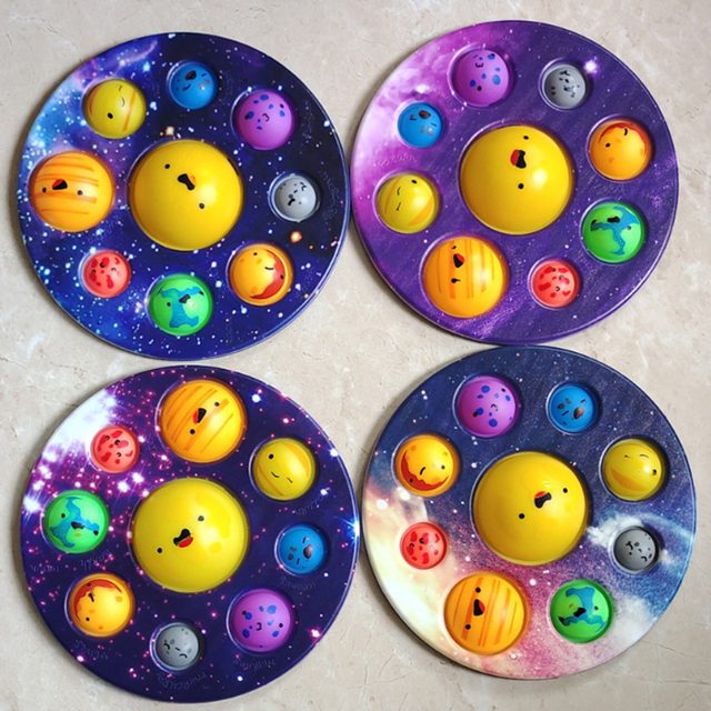 Solar System Pop Planet Fidget Board โ photo 2