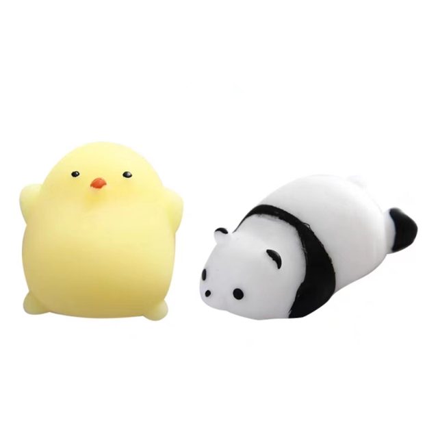 Mini Mochi Chick & Panda Duo