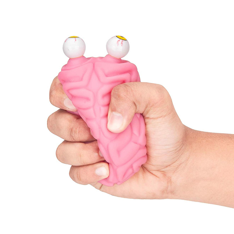 Bug-Eye Brain Squeeze Ball