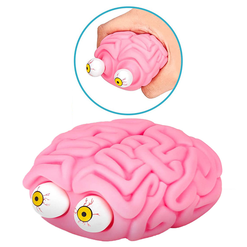 Bug-Eye Brain Squeeze Ball โ photo 3