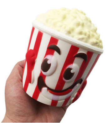 Smiley Popcorn Tub Squishy — photo 3