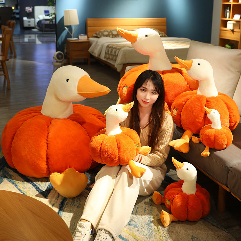 Pumpkin Duck Plush