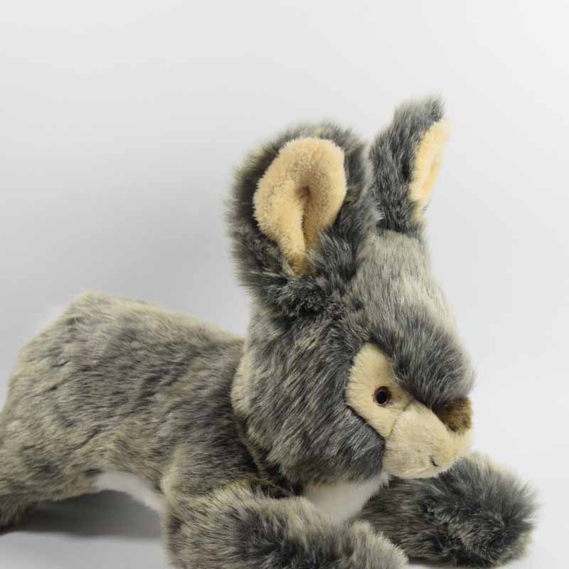 Floppy Gray Bunny Plush — photo 2