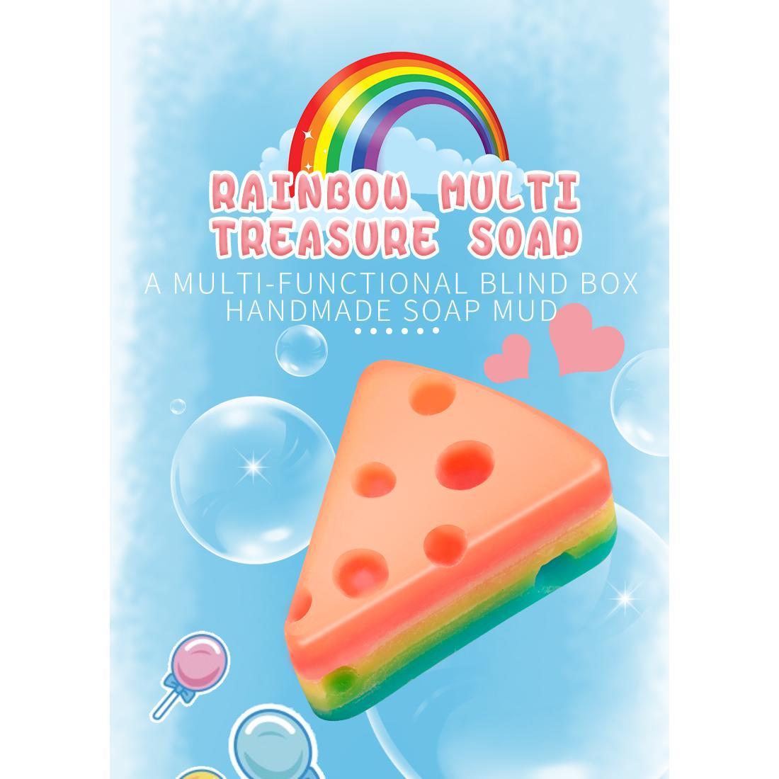 Rainbow Clay Cake, Safe Non-toxic Toy โ photo 2