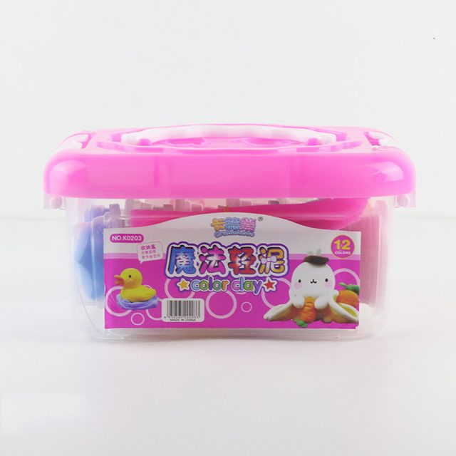 Magic Light Clay 12-Color Tub