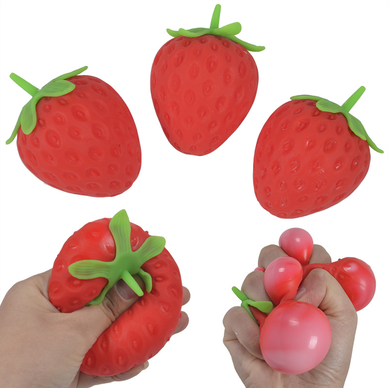 Squish-a-Berry Strawberry Stress Ball