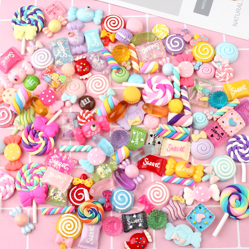 Resin Candy Lucky Bag Manicure Toy