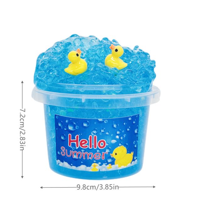Hello Summer Ducky Pond Bead Slime
