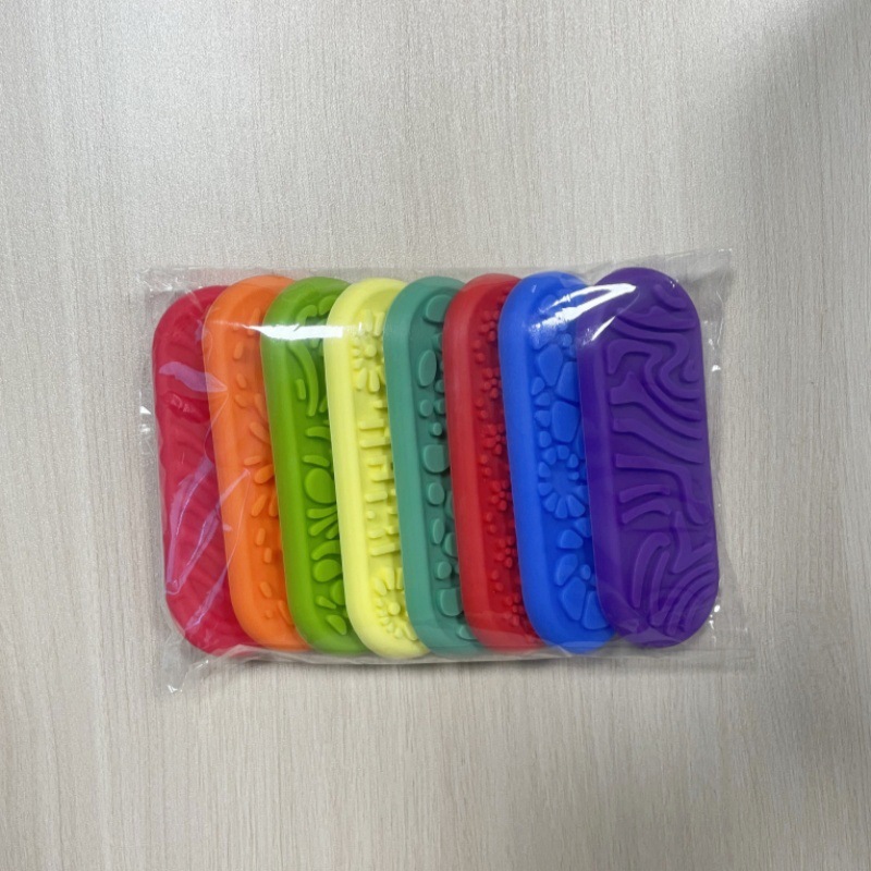 Sensory Stones Soft Silicone Textured Squeeze Toy — photo 2