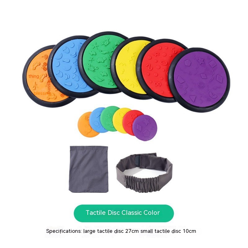 Sensory Tactile Disc Matching Kindergarten Toy โ photo 2