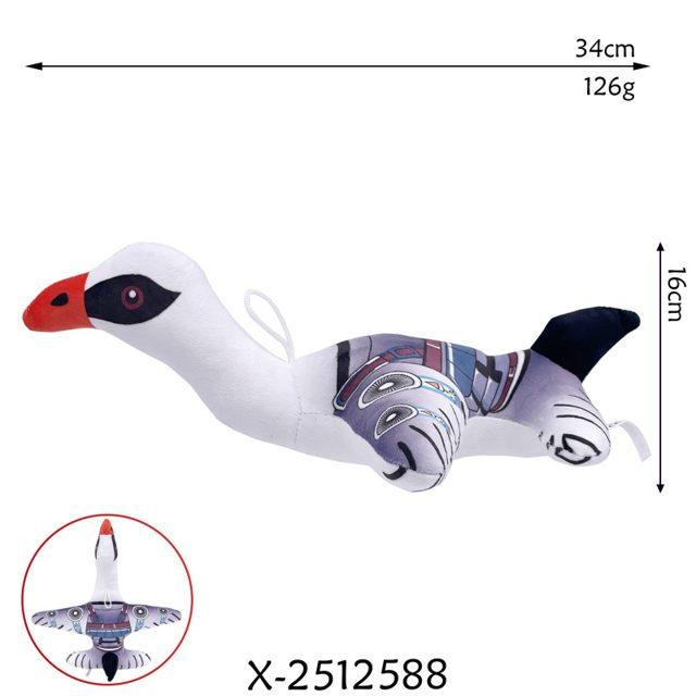 Mecha-Goose the Robo-Winged Bird Plush