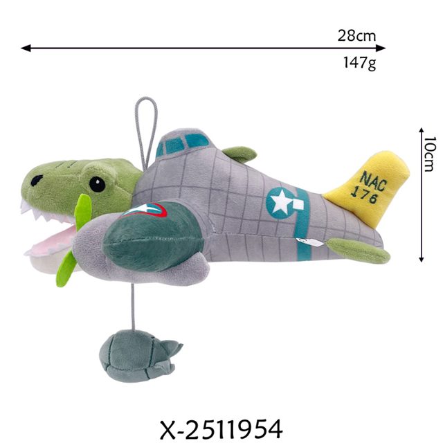 Croc Force One Airplane Plush