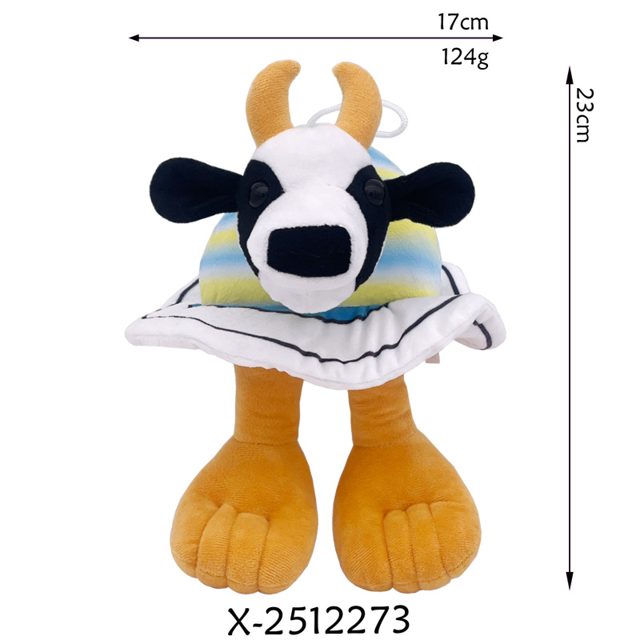 Moo-F-O the Flying Saucer Cow Plush