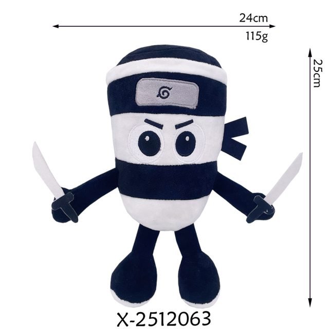 Sushi Ninja the Twin-Blade Roll Plush