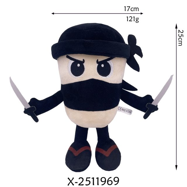 Sneaky Sushi the Masked Ninja Plush