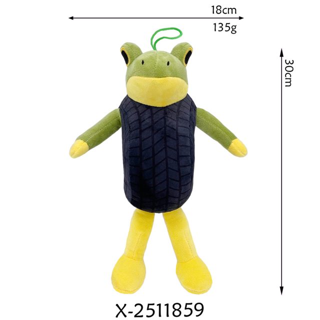 Tire-Belly Frog Plush