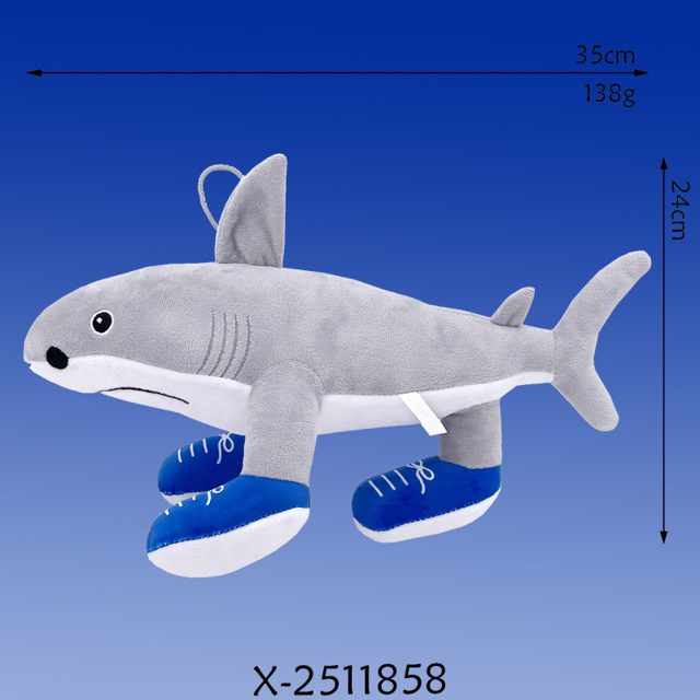 Shark in Sneakers Plush (Logo)