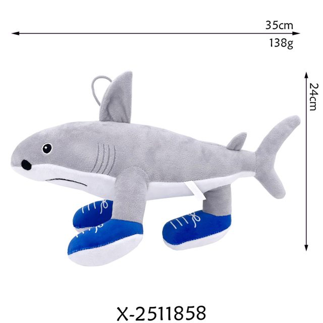 Shark in Sneakers Plush (No Logo)