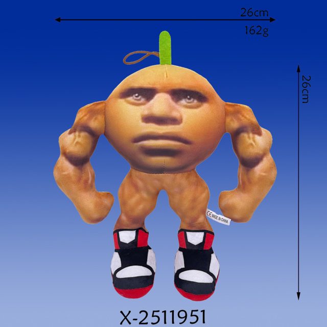 Buff Orange Meme Plush (Logo)