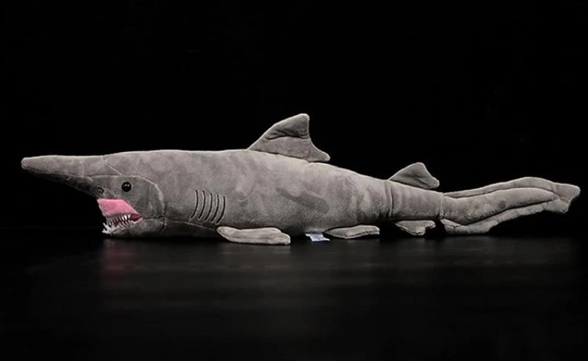 Goofy Goblin Shark Realistic Plush — photo 4