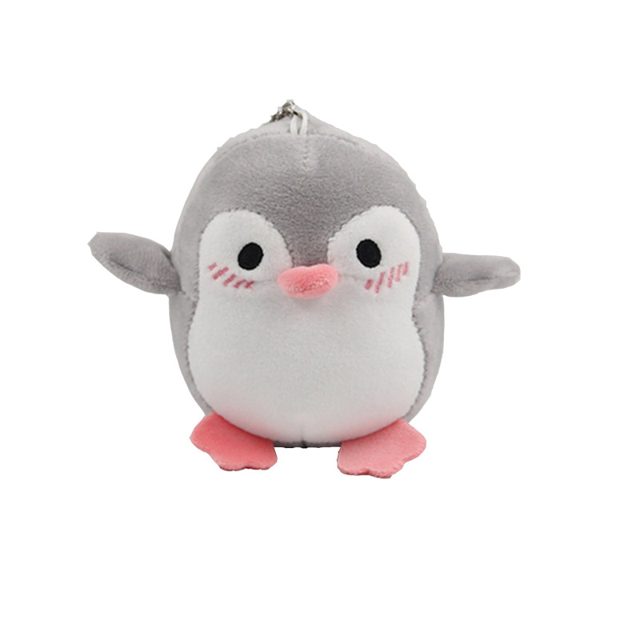 Blushing Mini Penguin Keychain Plush โ photo 3