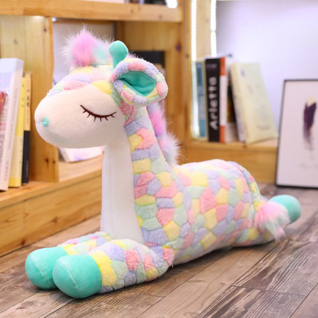 Rainbow Sherbet Baby Giraffe Plush — photo 5