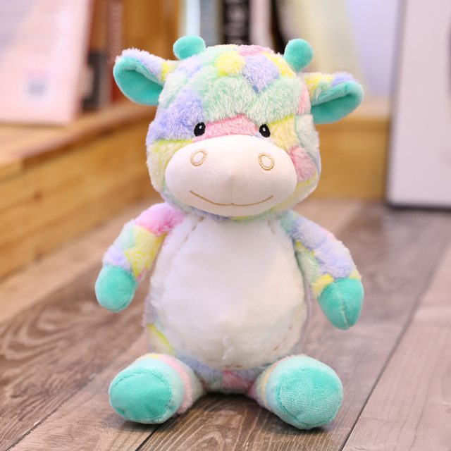 Rainbow Sherbet Baby Giraffe Plush