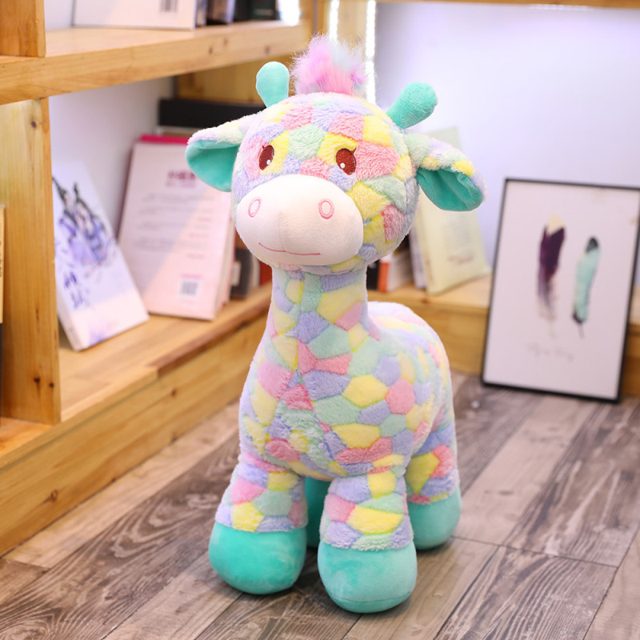 Rainbow Sherbet Baby Giraffe Plush — photo 3