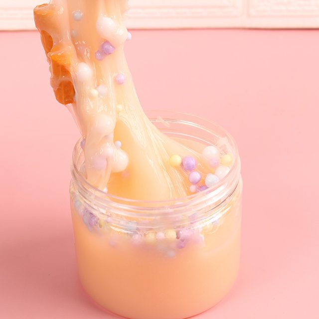 Cotton Candy Foam Bead Slime โ photo 2