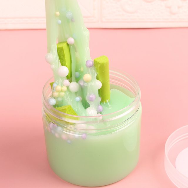 Cotton Candy Foam Bead Slime โ photo 4