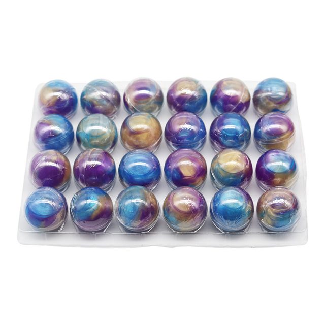 Marbled Galaxy Bouncy Balls