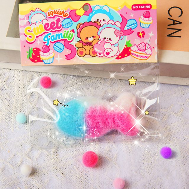 Fuzzy Seahorse Squishy
