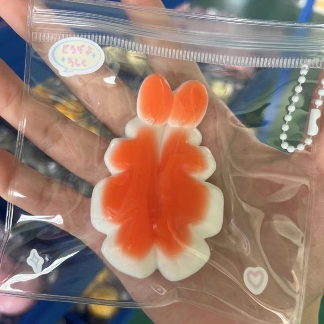 Orange Goldfish Jelly Squishy