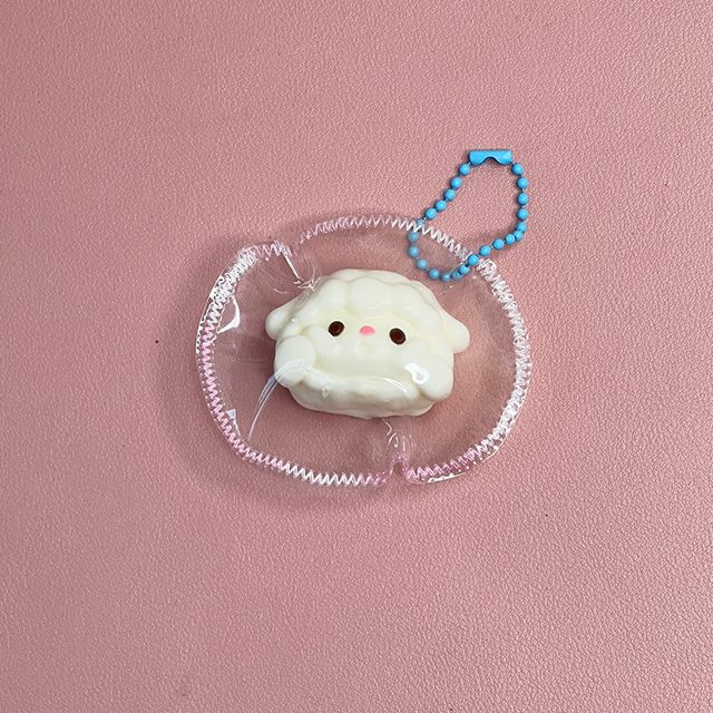 Fluffy Little Lamb Squishy Charm