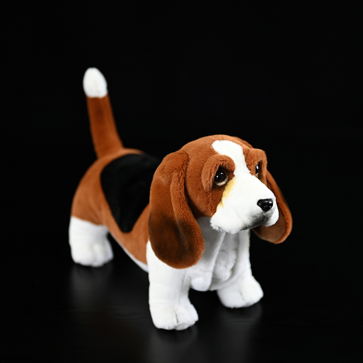 Realistic Basset Hound Puppy Plush โ photo 3