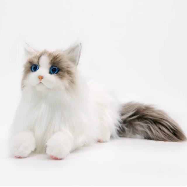 Lifelike Ragdoll Cat Plush