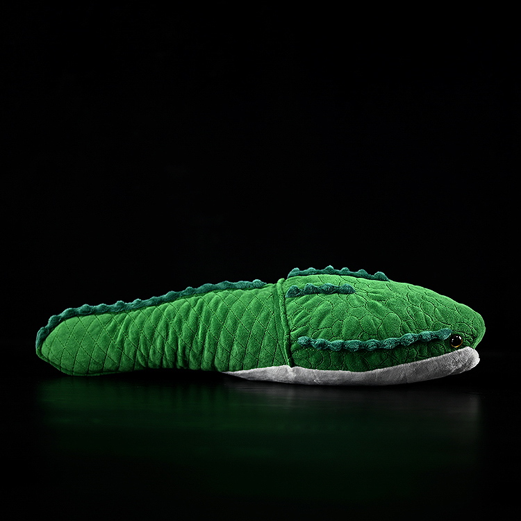 Lifelike Green Sea Snake Plush