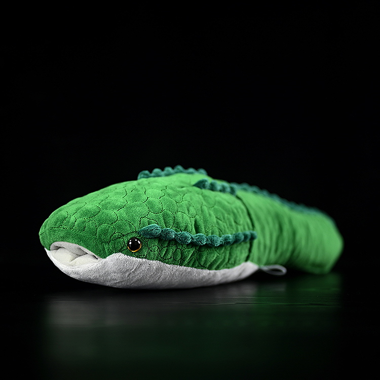 Lifelike Green Sea Snake Plush — photo 4