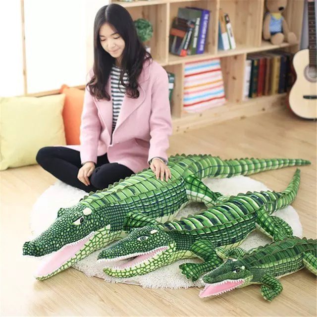 Giant Realistic Crocodile Plush