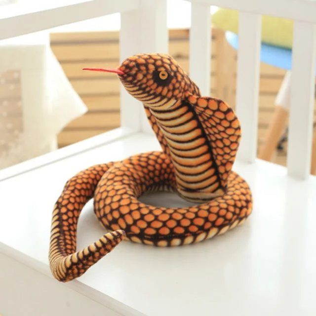 Coiled Cobra Snake Plush โ photo 4