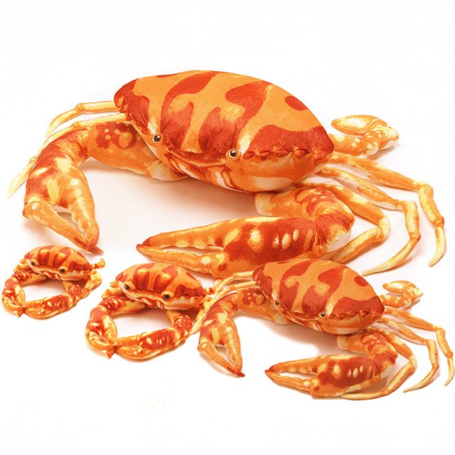 Realistic Giant Crab Plush