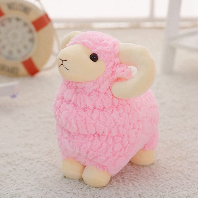 Curly Horn Baby Goat Plush โ photo 3