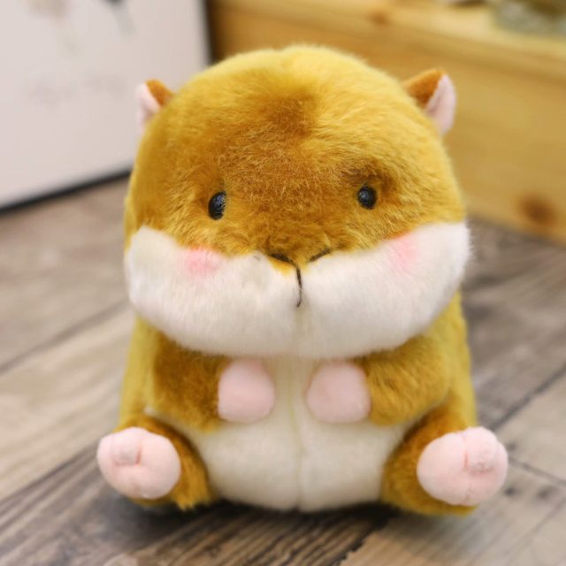 Chubby Brown Hamster Plush